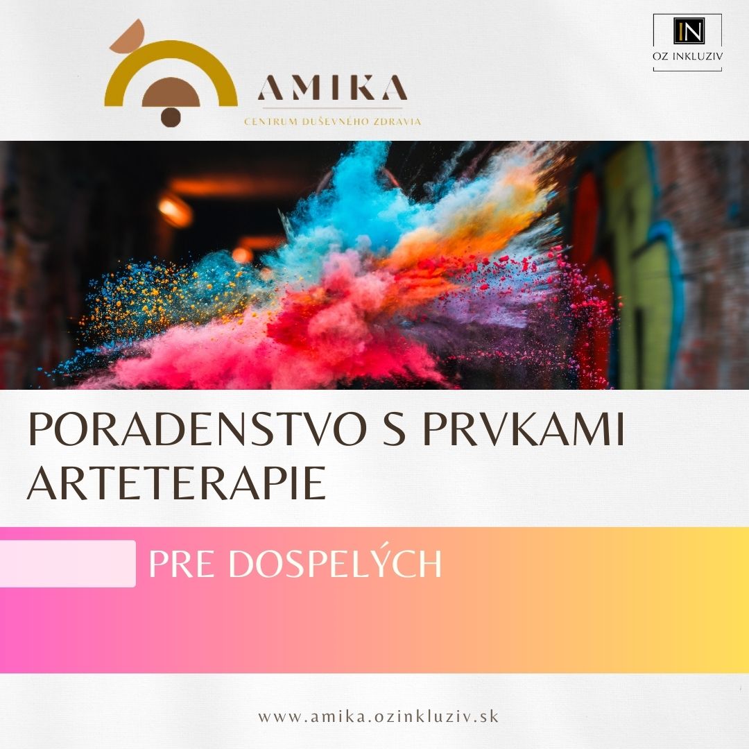 Poradenstvo s prvkami arteterapie - pre dospelých