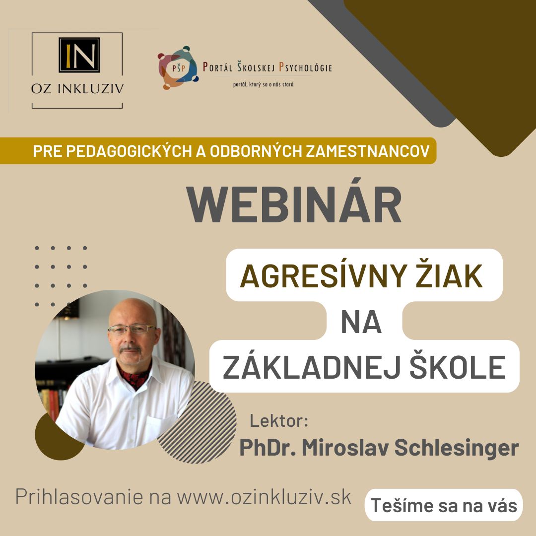Agresívny žiak na základnej škole