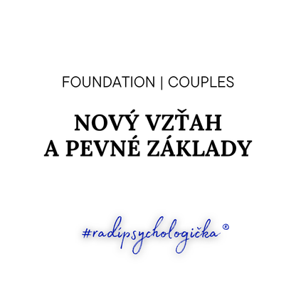 Nový vzťah a pevné základy