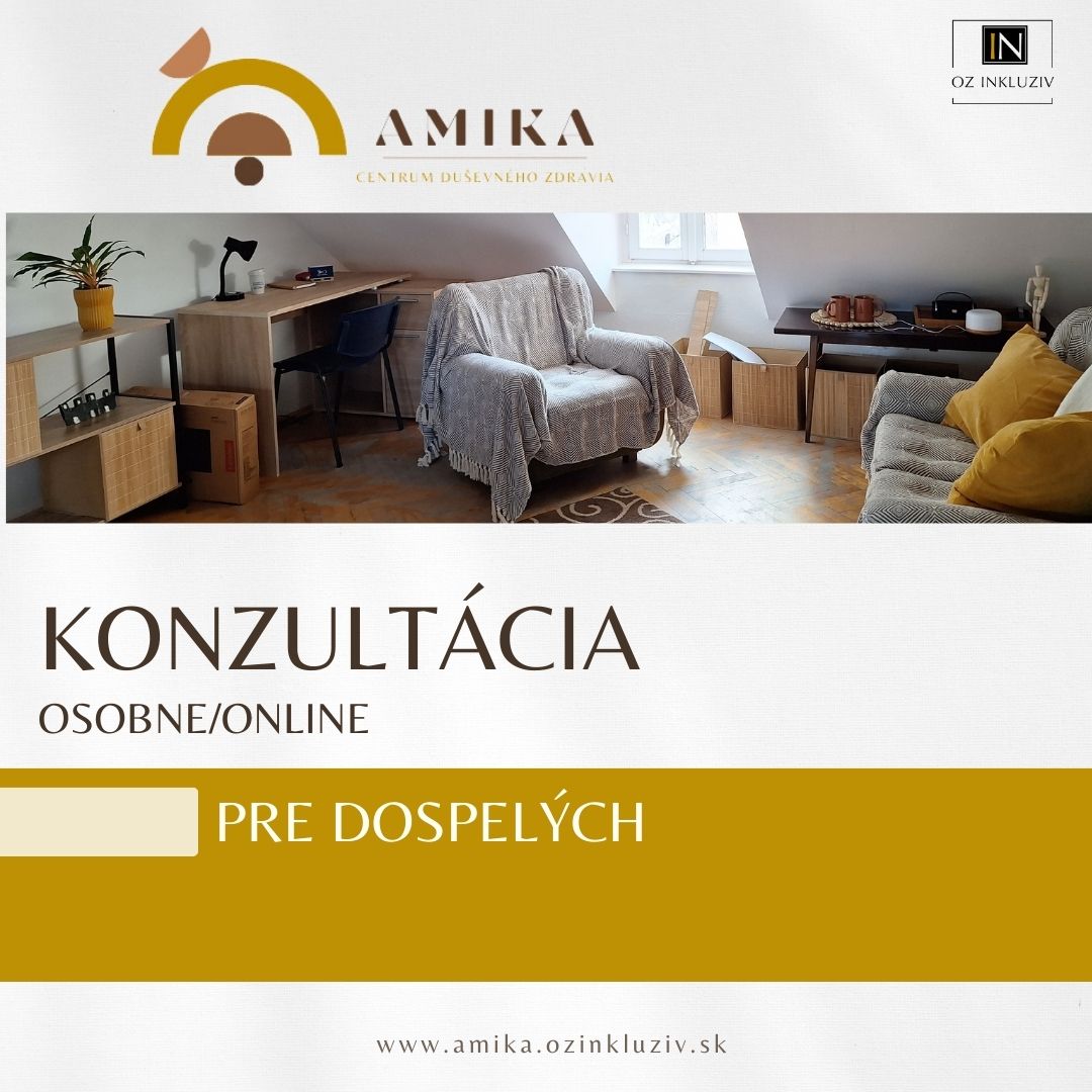 Konzultácia (osobne/online) - dospelý klient