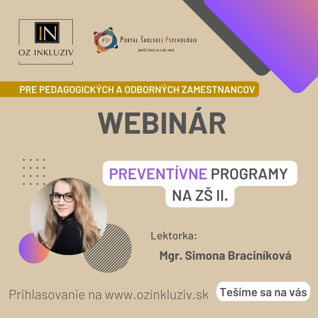Preventívne programy na ZŠ II.