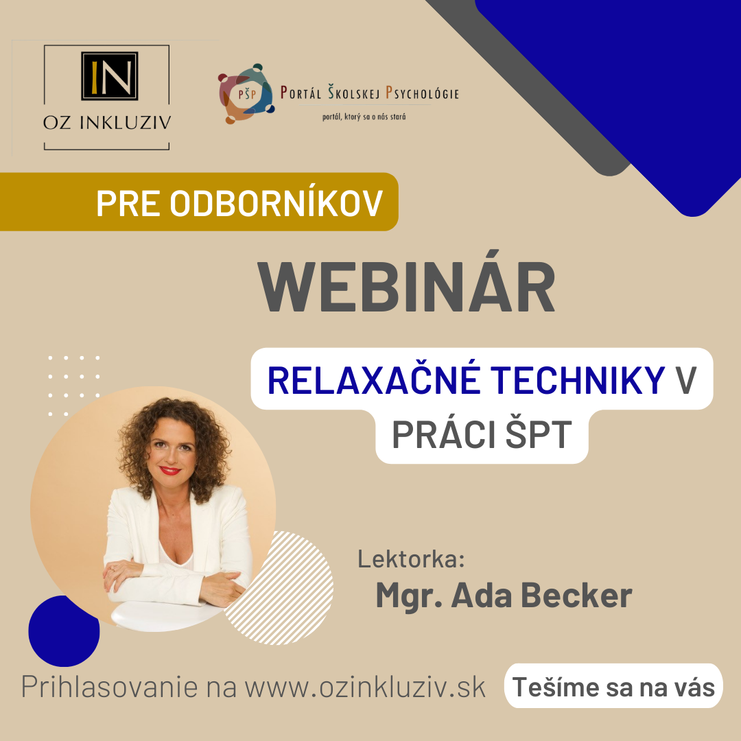 Relaxačné techniky v práci školských podporných tímov