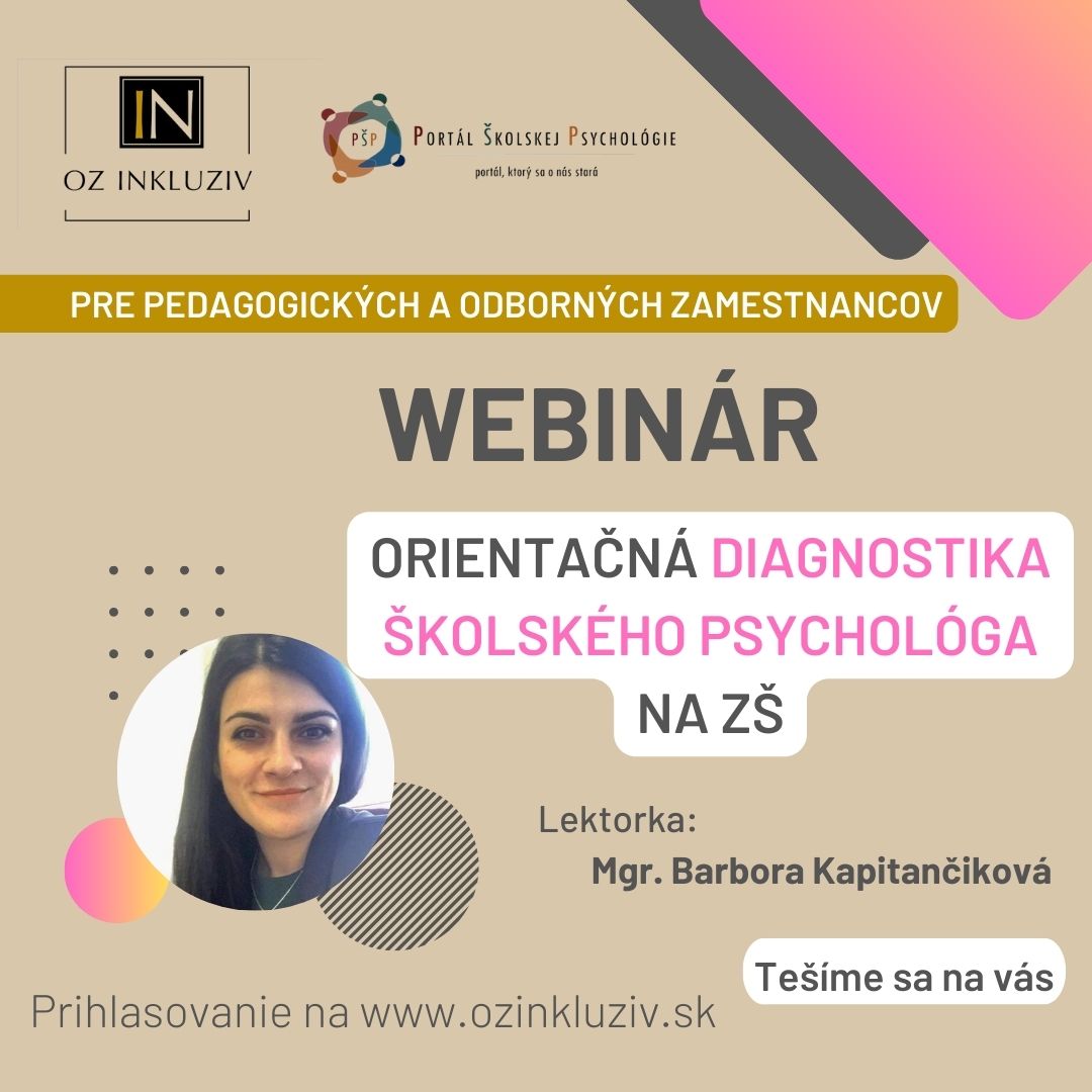 Orientačná diagnostika pre školských psychológov na ZŠ