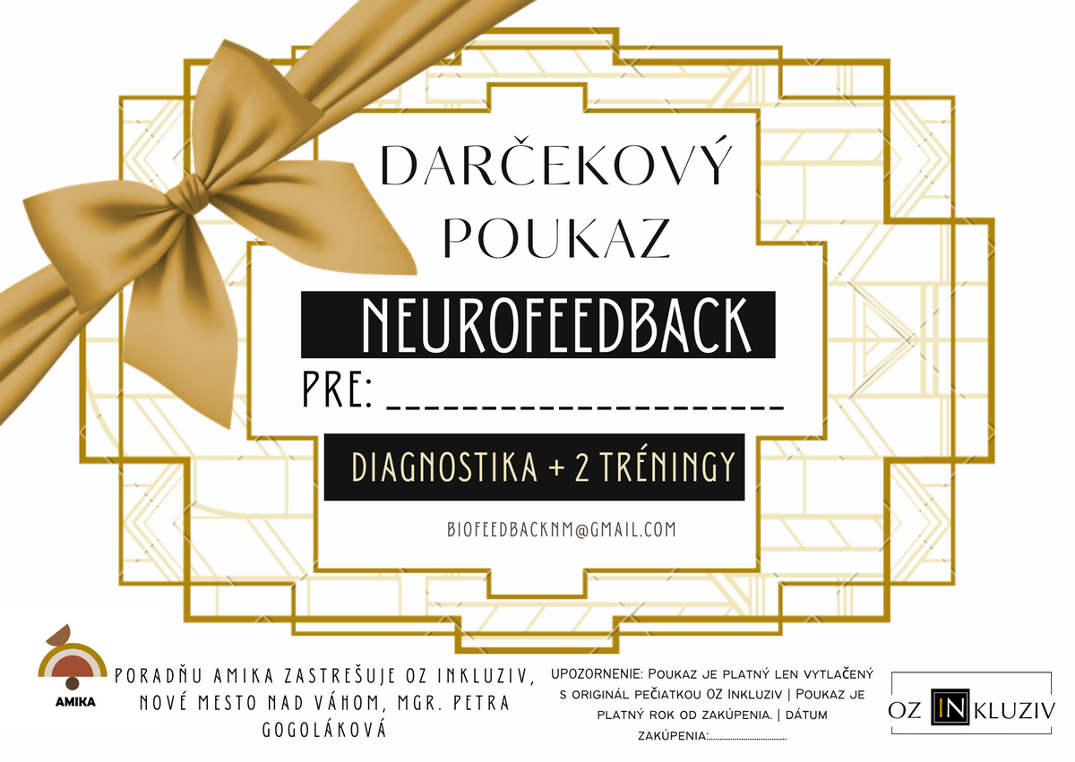 NEUROBIOFEEDBACK - Diagnostika + 2 tréningy